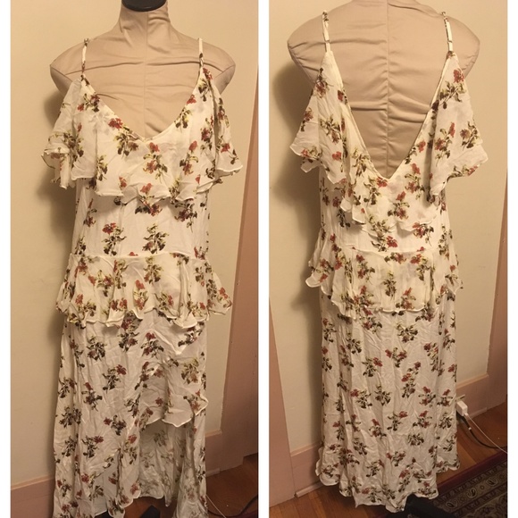 ANTHROPOLOGIE - NWT Shakuhachi Posie Off the Shoulder Dress - Picture 3 of 4